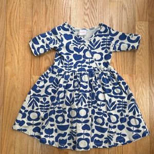 Hanna Andersson Toddler Girls wrap dress size 4T